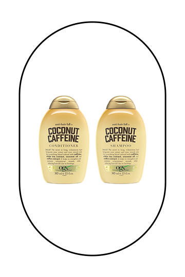 Anti-Hair Fall + Coconut Caffeine Strengthening Shampoo and Conditioner